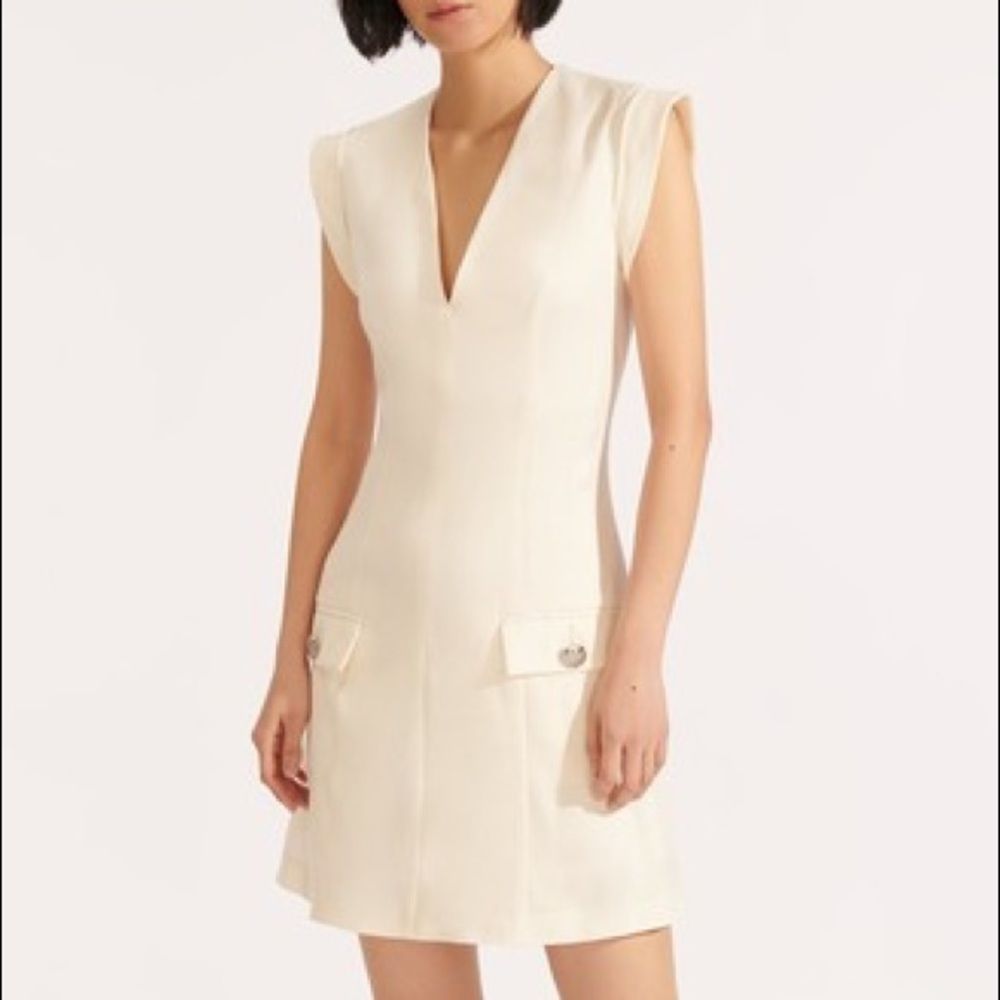 Veronica Beard Skylar Linen Minidress